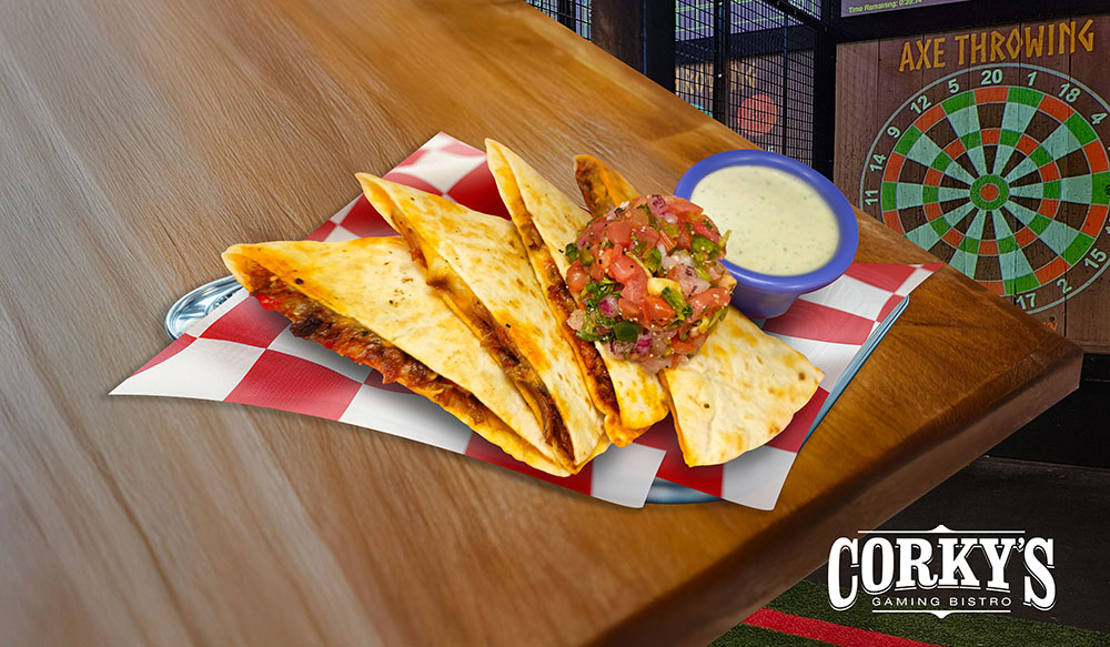 Power-Up Chicken Quesadilla