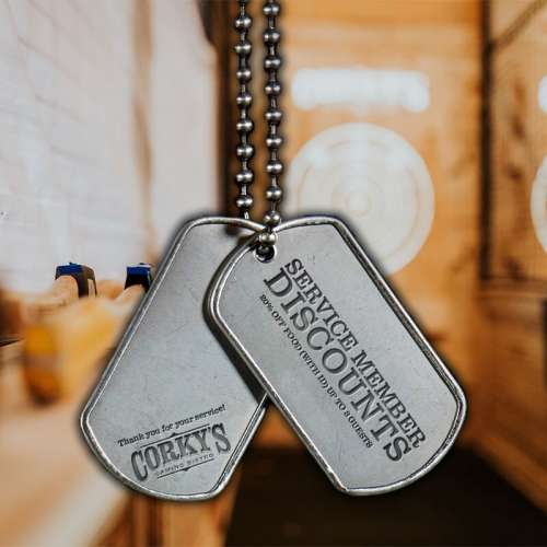 Military and First Responders Discounts | Corky’s Gaming Bistro Military and First Responders Discounts | Corky’s Gaming Bistro